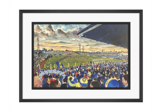 Plough Lane Stadium Fine Art Print - AFC Wimbledon Plough Lane Stadium Fine Art Print - AFC Wimbledon
